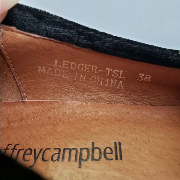 Jeffrey Campbell Black Velvet Loafer - Picture 4 of 6